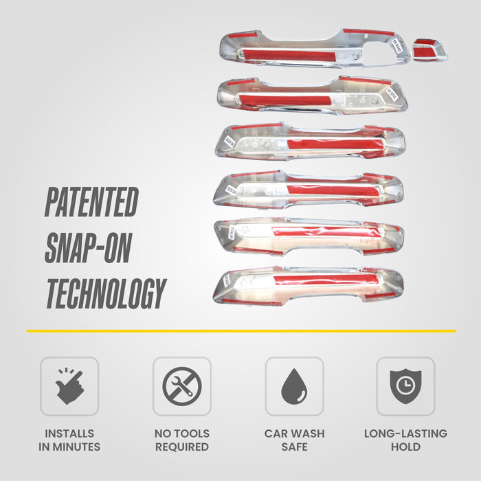 Buick Enclave Chrome Door Handle Cover by Trim Illusion