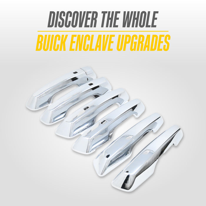 Buick Enclave Chrome Door Handle Cover by Trim Illusion