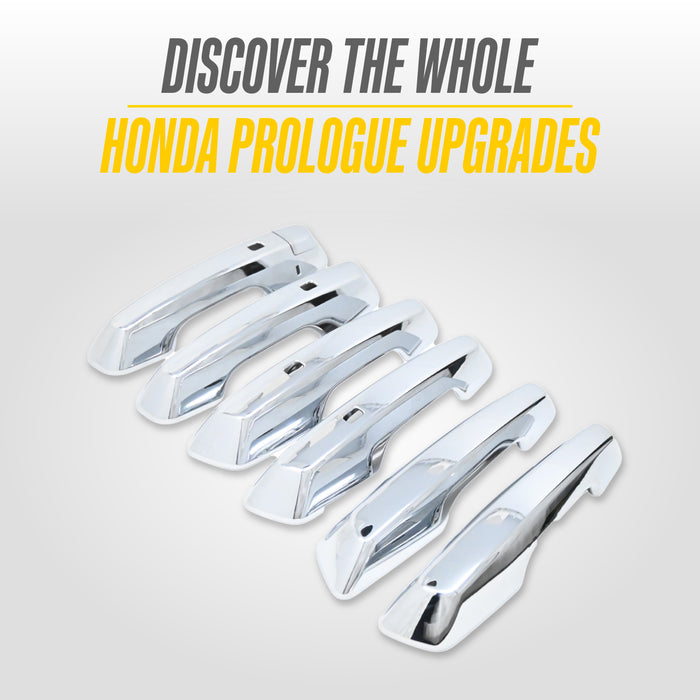Trim Illusion DH346 chrome door handle covers for 2024-2026 Honda Prologue - Image 7