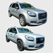 gmc suv before and after chrome delete accessories installed