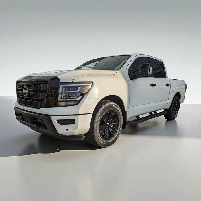 Toyota Tundra with chrome delete accessories installed