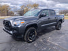 Toyota Tacoma before and after chrome delete trim accessories
