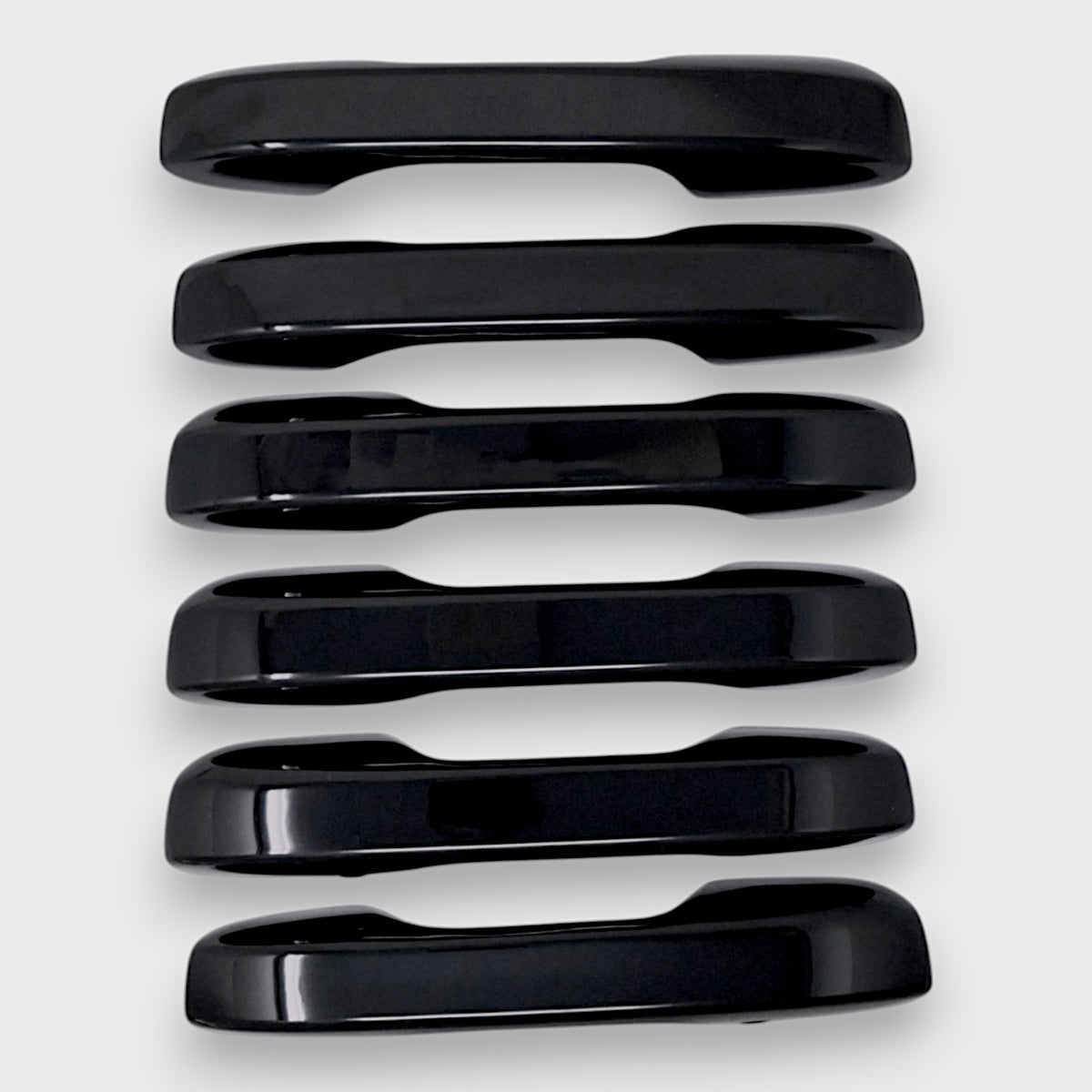 Chrome Delete Gloss Black Door Handle Cover Set - Keyless Sensors - DH ...