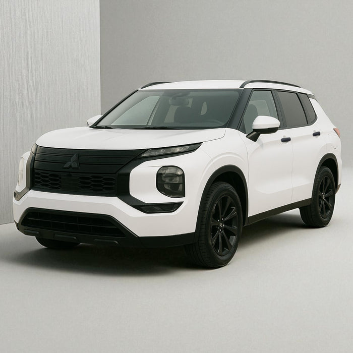 mitsubishi outlander with black door handles