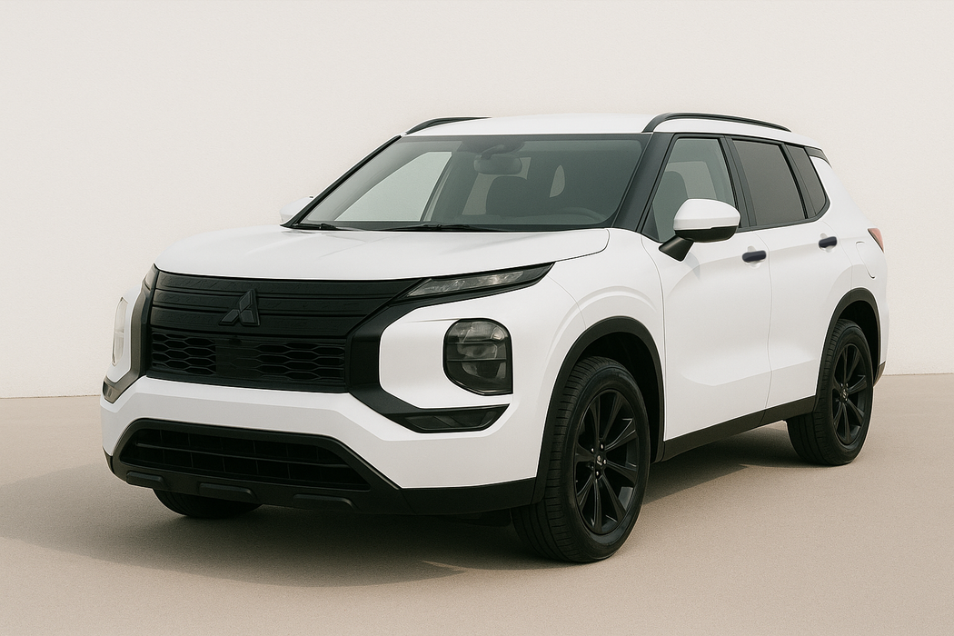 outlander with black door handles