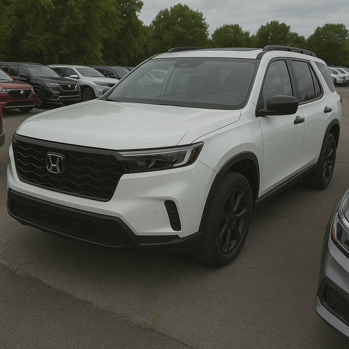 Honda Pilot chrome delete trim accessories