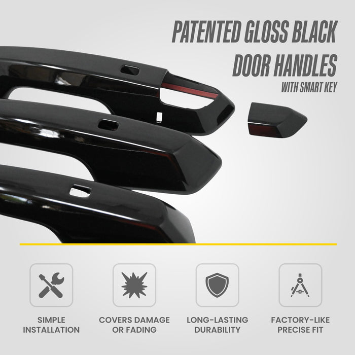 Chrome Delete Door Handle Cover for Honda Prologue