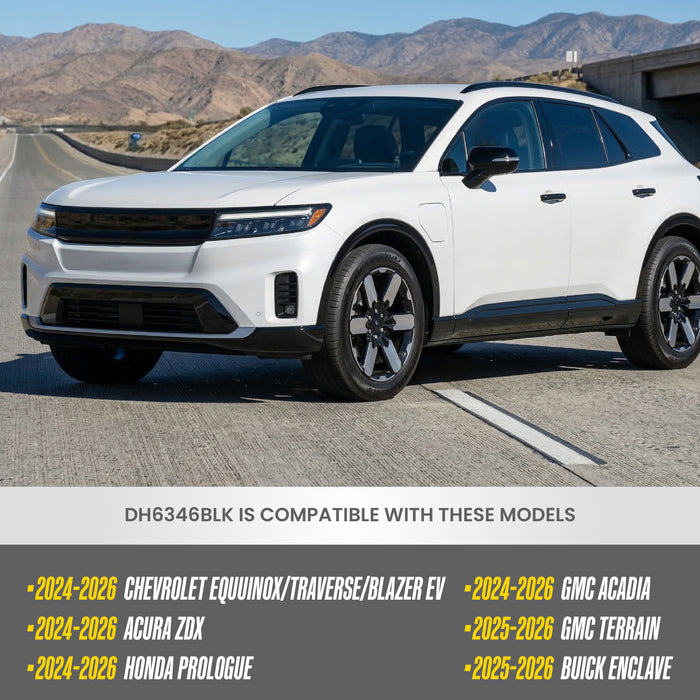Chrome Delete Door Handle Cover for Honda Prologue