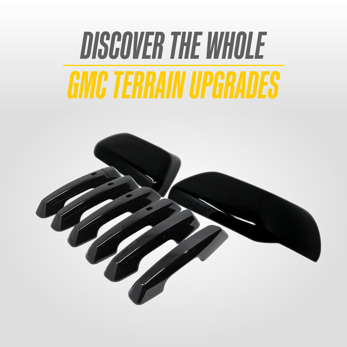Chrome Delete Door Handle Cover for GMC Terrain