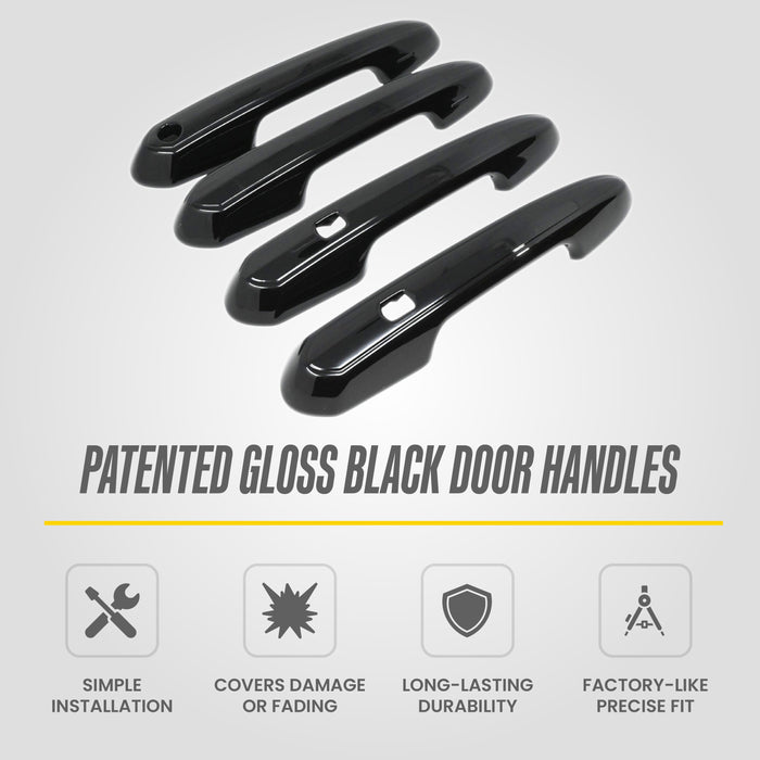 Chrome Delete Door Handle Cover for Toyota Sienna