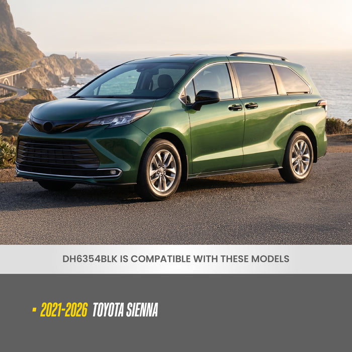 Chrome Delete Door Handle Cover for Toyota Sienna