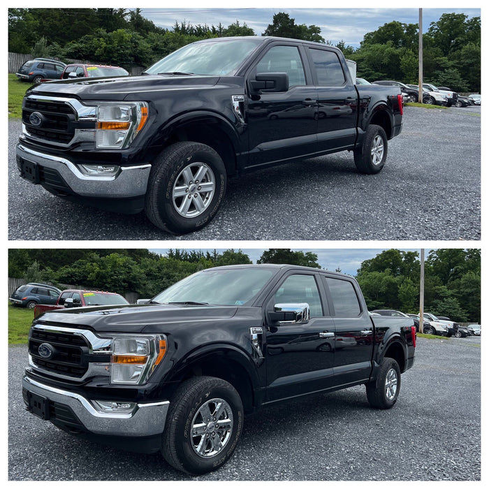ford f150 before and after chrome trim installed