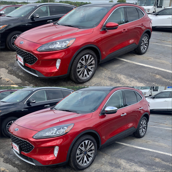 ford escape with chrome trim accessories