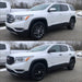 GMC Acadia before and after chrome delete trim accessories