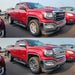 GMC Sierra before and after chrome trim accessories