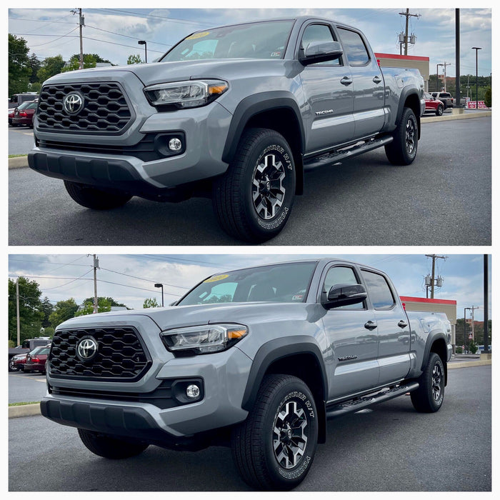 toyota tacoma with chrome delete trim