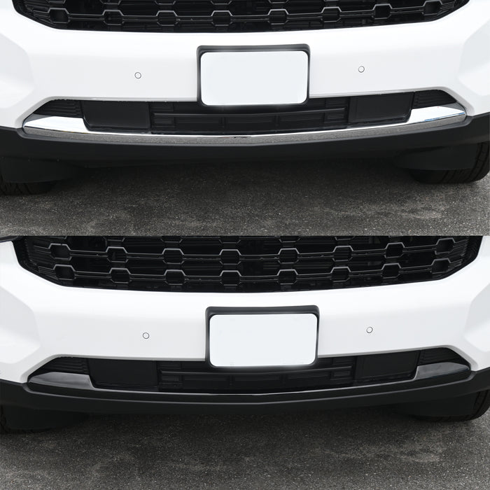 Chrome delete lower valance before and after