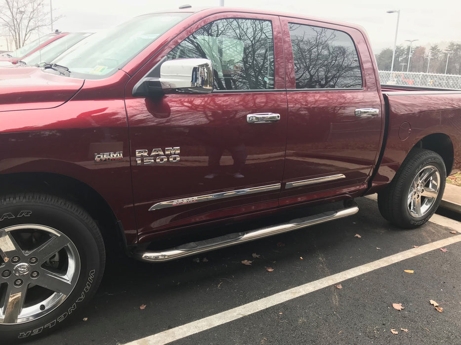 Chrome mirror installed on Ram 1500