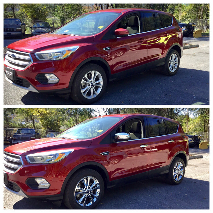 ford before and after chrome trim accessories