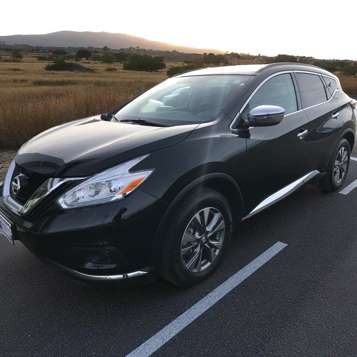 Nissan with chrome trim accessories