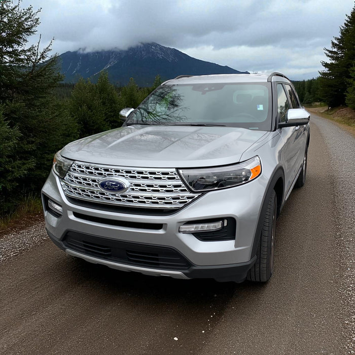 Ford Explorer with chrome trim accessories