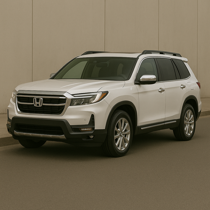Honda Passport with chrome trim accessories