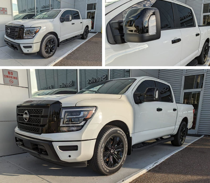Nissan Tundra with chrome delete trim