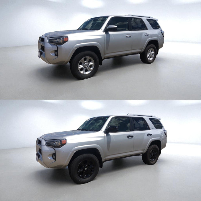 4Runner before and after chrome delete trim