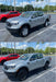 Ford Ranger before and after chrome delete trim accessories