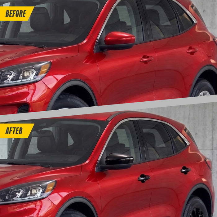 Chrome Delete Mirror Cover for Ford Escape