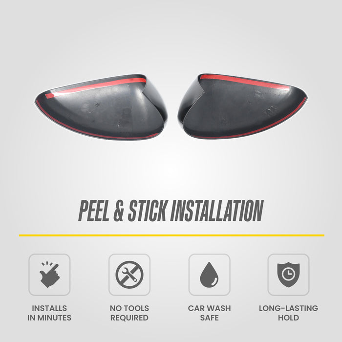 Chrome Delete Mirror Cover for Ford Escape