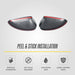 Chrome Delete Mirror Cover for Ford Escape