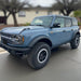 Ford Bronco with chrome delete mirror covers installed