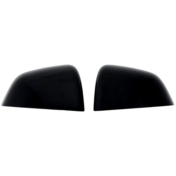 Trim Illusion MC6359BLK Chrome Delete Mirror Cover for 20-25 Tesla Y | Fits Base, Long Range, Performance and Standard Range. Tape-on Gloss Black ABS Mirror Cover. 2 PCS kit. U.S. Patented