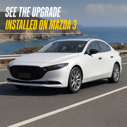 Chrome Delete Mirror Cover for Mazda 3