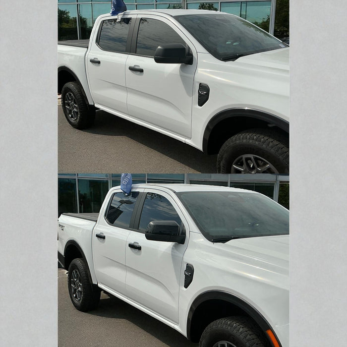 Chrome Delete Gloss Black Mirror Cover - MC6367BLK