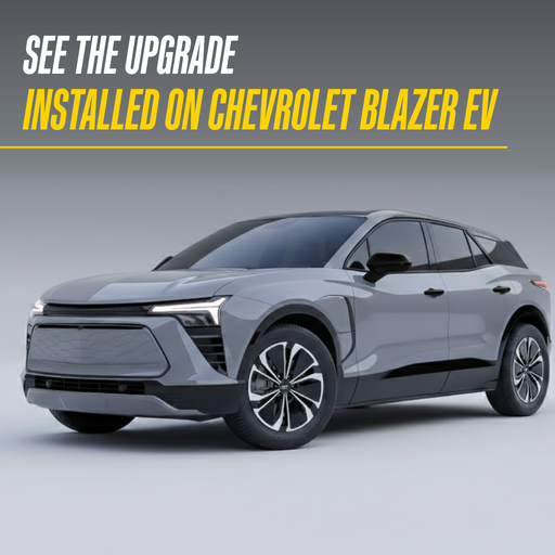 Chevrolet Blazer EV Chrome Delete Gloss Black Mirror Covers