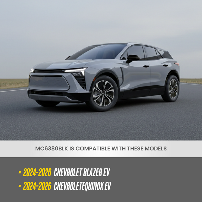 Chevrolet Blazer EV Chrome Delete Gloss Black Mirror Covers