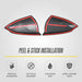Hyundai Tucson Chrome Delete Gloss Black Mirror Covers