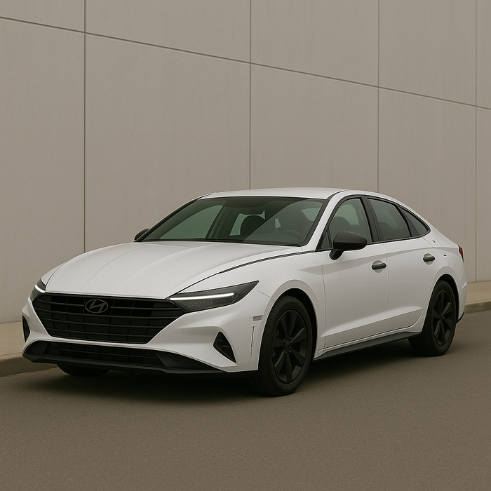 hyundai with chrome delete trim