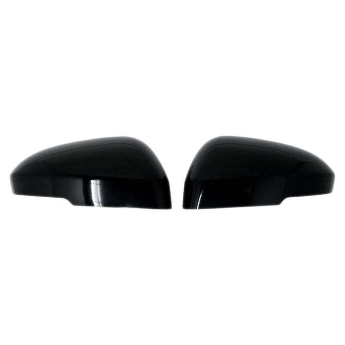 2024 Nissan Rogue gloss black mirror covers, 2-piece set with turn signal cutout - MC6397BLK