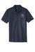 Navy polo shirt with a TI Holdings logo on a white background