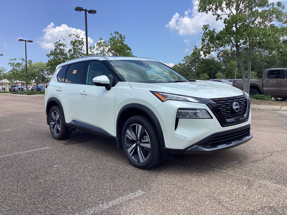 nissan pathfinder with black side molding
