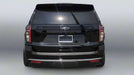 chevy tahoe tailgate trim black