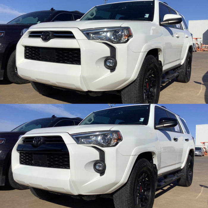 4Runner before and after chrome delete trim accessories