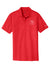 Red polo shirt with a TI Holdings logo on a white background