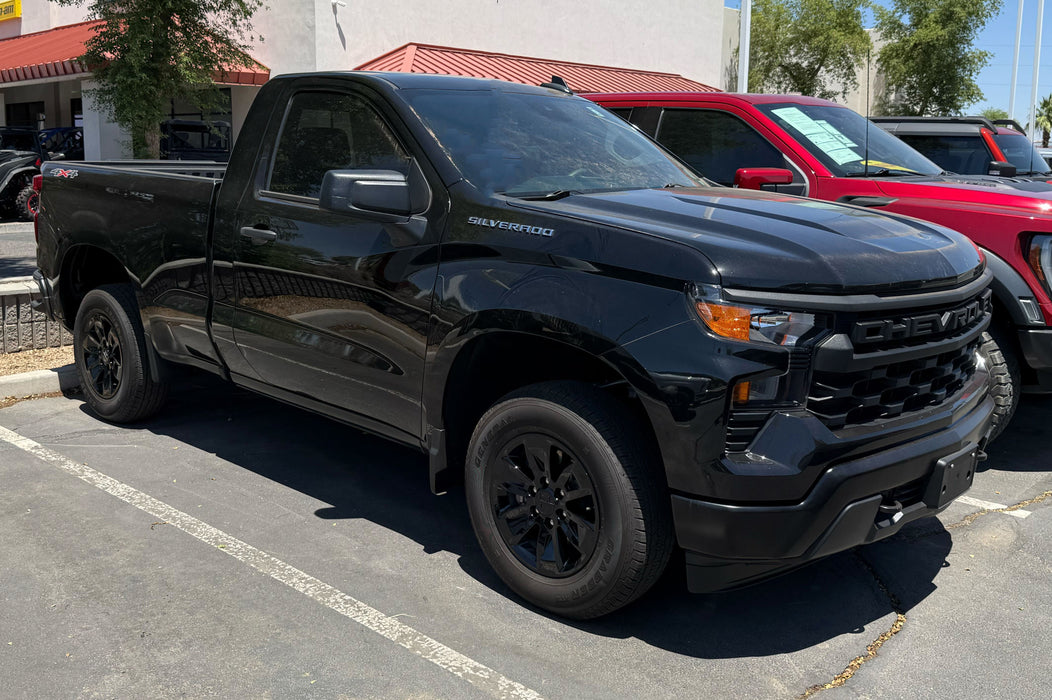 chrome delete wheel skin installed silverado