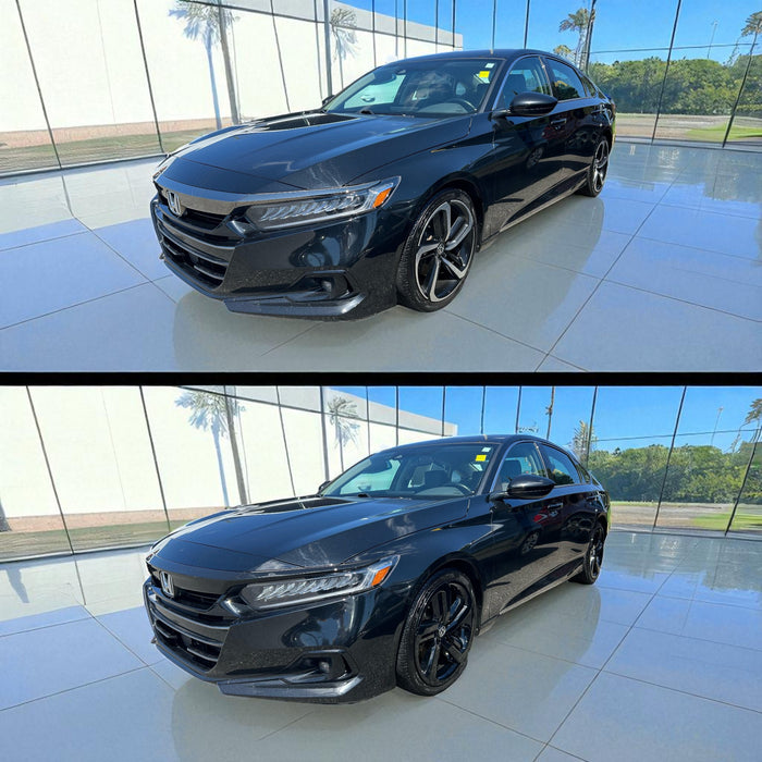 Chrome Delete Gloss Black 19" Wheel Skin Set - WSK735-19BLK