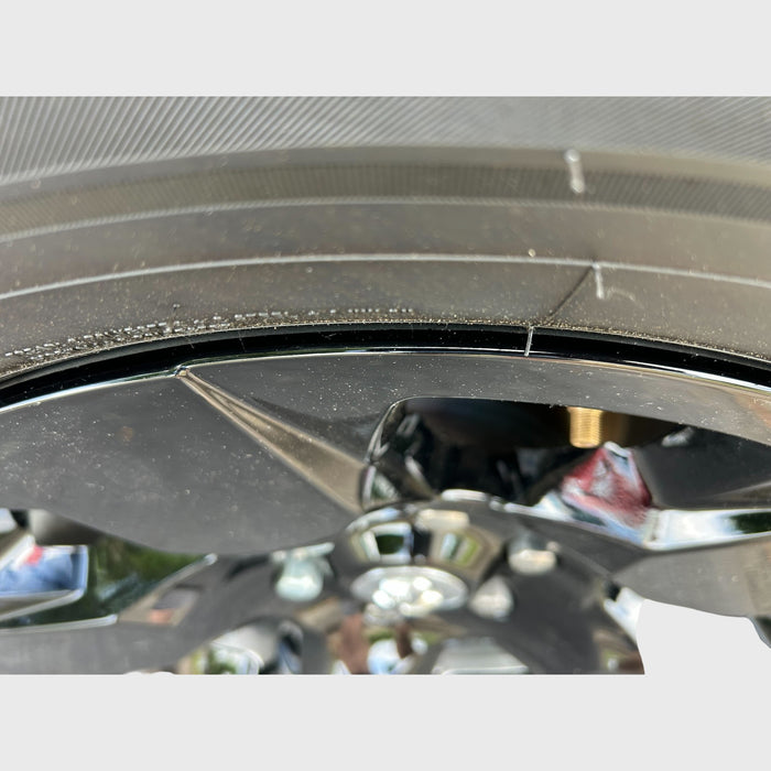 Chrome Delete Gloss Black 18" Wheel Skin Set - WSK762-18BLK