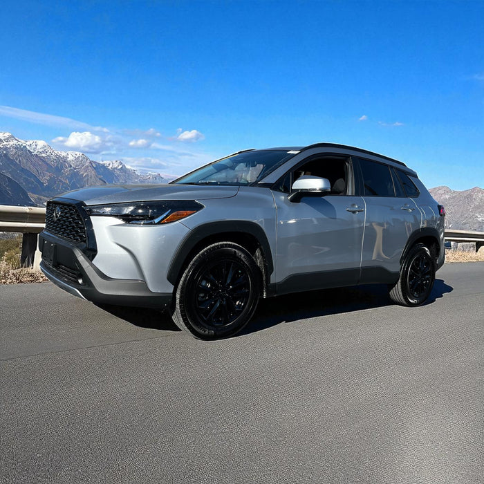 Chrome Delete Gloss Black 17" Wheel Skin Set - WSK839-17BLK